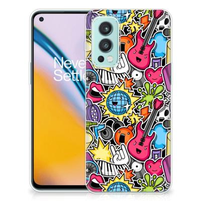 OnePlus Nord 2 5G | Sillicone Back Cover | Punk Rock OnePlus Nord 2 5G | Sillicone Back Cover | Punk Rock