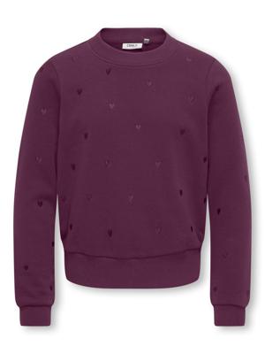 Kids ONLY winter sweater meisjes - paars - KogAtika - regular fit