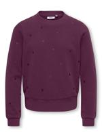 Kids ONLY winter sweater meisjes - paars - KogAtika - regular fit - thumbnail