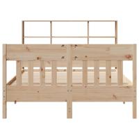Bedframe zonder matras massief grenenhout 160x200 cm - thumbnail