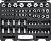 Vigor V7920N Dopsleutelinzetset 1/2 (12.5 mm), 1/4 (6.3 mm), 3/8 (10 mm) 60-delig - thumbnail