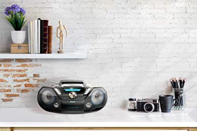 Philips AZB798T/12 draagbare stereo-installatie Digitaal 12 W Zwart Philips AZB798T/12 draagbare stereo-installatie Digitaal 12 W Zwart