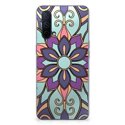 OnePlus Nord CE 5G | TPU Case | Purple Flower