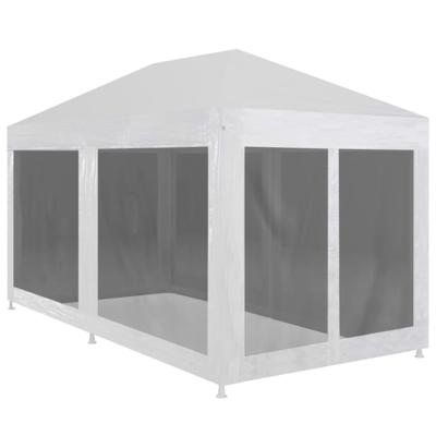 VidaXL Partytent met 6 mesh zijwanden 6x3 m