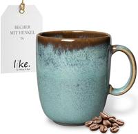 Villeroy & Boch Lave Glace Beker met oor 0,4 l aardewerk - thumbnail