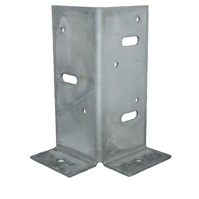 GB paalhouder type A 2 lippen 70x70x145mm zink magnesium | 20 stuks - GB73571