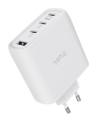 Trust MAXO 65W 4P GAN CHARGER Oplader Wit