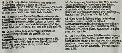 Almo Nature Daily met kip en zalm natvoer kat (70 g) 30 x 70 g