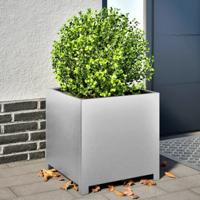VidaXL Plantenbak 50x50x50 cm gegalvaniseerd staal - thumbnail