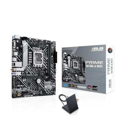 Asus PRIME H610M-A WIFI Moederbord Socket Intel LGA 1700 Vormfactor Micro-ATX Moederbord chipset Intel® H610