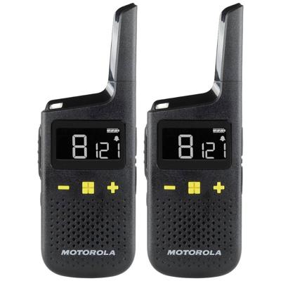 Motorola XT185 twee-weg radio 16 kanalen 446.00625 - 446.19375 MHz Zwart