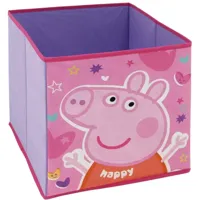 Peppa Pig Happy hearts opbergbox 31 x 31 x 31 cm - thumbnail