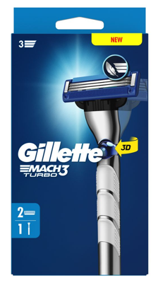 Gillette Mach3 Turbo Scheersysteem Gillette Mach3 Turbo Scheersysteem