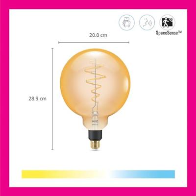 WiZ Lichtbron 6,5W - E27 - Led Gold 2000-5000K 929003018101