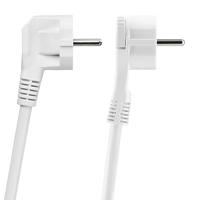 Hama 00223241 Stroom Verlengkabel Wit 2 m - thumbnail
