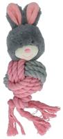 Bunny Puppy Ropey Ball - thumbnail