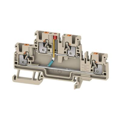 Weidmüller 2704410000 Componentenserieklem Push-In-klem Beige 50 stuk(s)