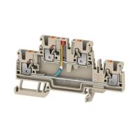 Weidmüller 2704410000 Componentenserieklem Push-In-klem Beige 50 stuk(s) - thumbnail