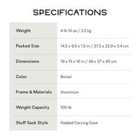 Nemo Moonlander Tafel Grey 48 x 37 x 40 - thumbnail