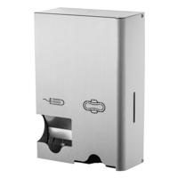 Mediqo-line MediQo-Line dispenser klein voor maandverband en tampons - RVS FPP - thumbnail