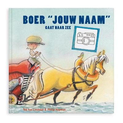 Boek met naam en foto - Boer Boris gaat naar zee - Softcover Boek met naam en foto - Boer Boris gaat naar zee - Softcover