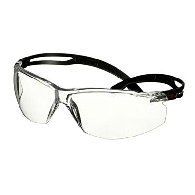 3M Veiligheidsbril | EN 166, EN171 | beugel zwart, glas helder | polycarbonaat | 1 stuk - 7100244045 - 7100244045 - thumbnail