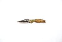 Homey's Schiffmacher 4-Delige Steakmessenset - 8cm - Wortelnotenhout - thumbnail