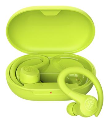 JLab Go Air Sport Hoofdtelefoon Bluetooth, True Wireless oordopjes, bluetooth draadloze koptelefoon - Running Oortelefoon, IP55 Zweetbestendig, 32+ Uur Speeltijd - In Ear Hoofdtelefoon, Geel