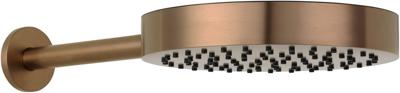 Ben Engraved hoofddouche met douche-arm Ø25cm geborsteld koper Ben Engraved hoofddouche met douche-arm Ø25cm geborsteld koper