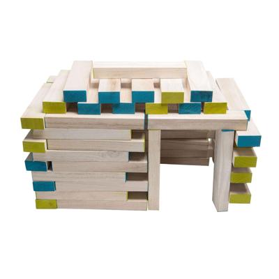 BS Toys mega houten wiebeltoren spel, 61dlg.