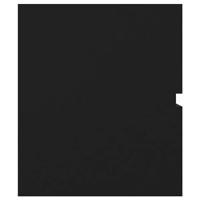 Wastafelkast 90x38,5x45 cm spaanplaat zwart - thumbnail