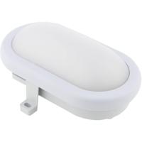REV LED-lamp met bewegingsmelder voor vochtige ruimte LED LED vast ingebouwd 10 W Daglichtwit Grijs - thumbnail