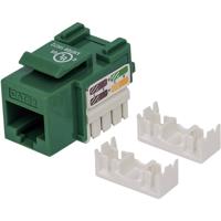 Intellinet 210997 Cat5e Keystone Jack, UTP, Groen, Punch-down - thumbnail
