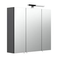 Spiegelkast Levi Antraciet M - thumbnail