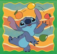 Clementoni Supercolor Puzzel Disney Stitch 3x48 Stukjes - thumbnail