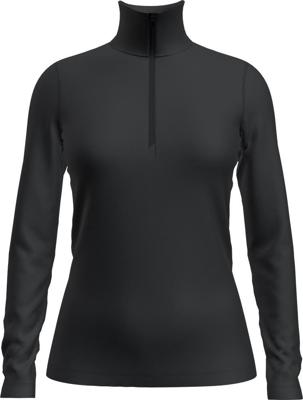 Icebreaker 260 Tech LS Half Zip Thermoshirt Dames Black XS