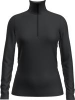 Icebreaker 260 Tech LS Half Zip Thermoshirt Dames Black XS - thumbnail