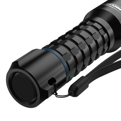 Ansmann LED Taschenlampe Survival TS1000RF wiederaufladbar Zaklamp werkt op Li-ion oplaadbare batterij SMD LED 20.5 h 158 g