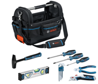 Bosch Professional GWT 20 Gereedschapstas (gevuld) Handwerker, Voertuig, Electricien, Sanitair, Professioneel, Technicus (l x b x h) 430 x 230 x 340 mm - thumbnail