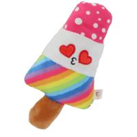 Toi-Toys Knuffel pluche ijsje, 21cm - thumbnail