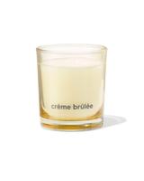 HEMA Geurkaars in glas ⌀7x8cm crème brûlée (lichtgeel) - thumbnail