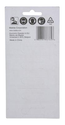 Makita D-35302 Schaafbeitels HM VE=10 Makita D-35302 Schaafbeitels HM VE=10