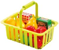 Ecoiffier 100% chef winkelmandje met accessoires - thumbnail