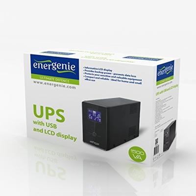 Ononderbreekbaar Stroomvoorzieningssysteem Interactief SAI GEMBIRD EG-UPS-034 900 W Ononderbreekbaar Stroomvoorzieningssysteem Interactief SAI GEMBIRD EG-UPS-034 900 W