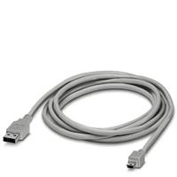Phoenix CABLE-USB/MINI-USB 3.0M USB-kabel 3m USB A Mini-USB B grijs - thumbnail