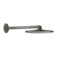 Grohe Regendoucheset Rainshower SmartActive 31 cm met Wandarm Hard Graphite Geborsteld - thumbnail