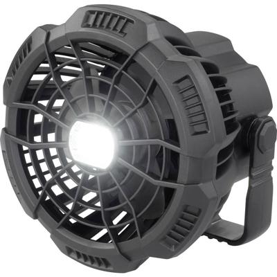 Rechargeable Accuventilator Zwart Met afstandsbediening, Zwenkbaar, Met lamparmatuur Rechargeable Accuventilator Zwart Met afstandsbediening, Zwenkbaar, Met lamparmatuur