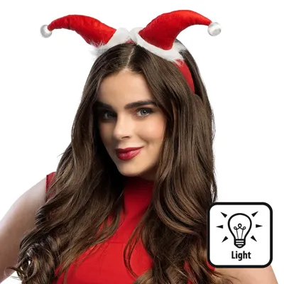 LED diadeem Santa