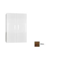 Kolomkast Sanicare Q1/Q12/Q17 2-Deurs Soft-Closing Chromen Greep 90x67x32 cm Belluno - thumbnail