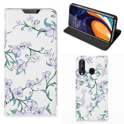 Samsung Galaxy A60 Uniek Smart Cover Blossom White Samsung Galaxy A60 Uniek Smart Cover Blossom White
